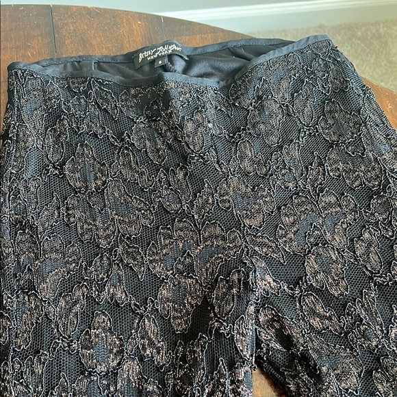 Betsey Johnson Vintage Black Lace Camisole & Pant Outfit - Picture 11 of 11